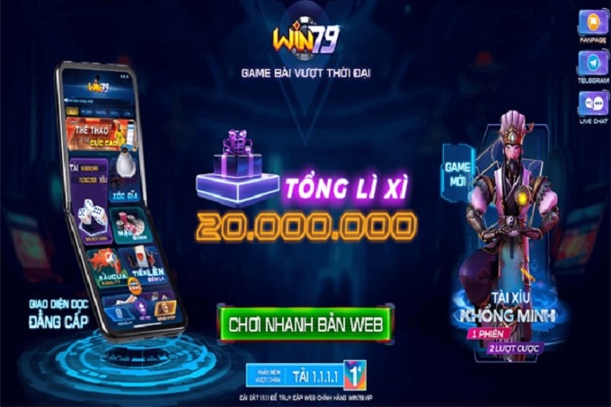 WIN79 luôn mang đến cho các anh em game thủ nhiều khuyến mãi lớn